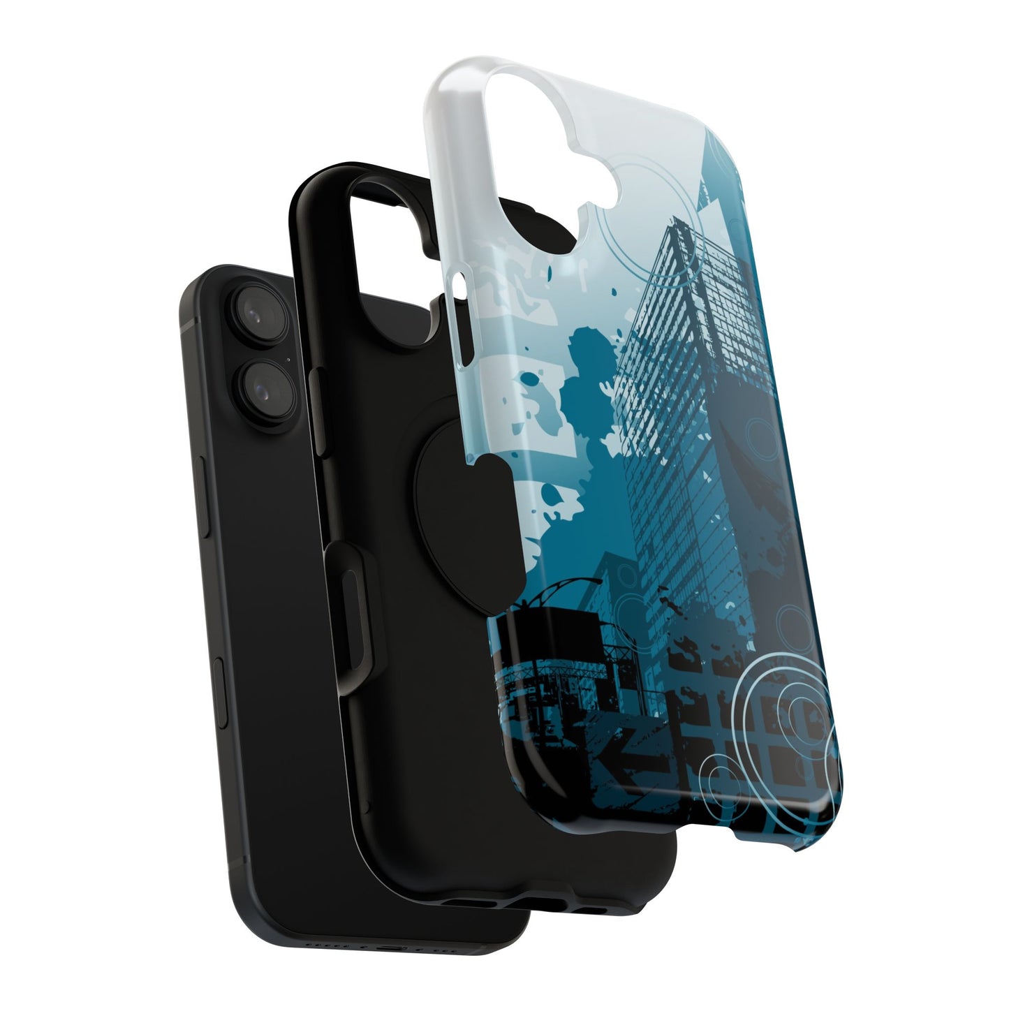 City Blue Tough iPhone Case