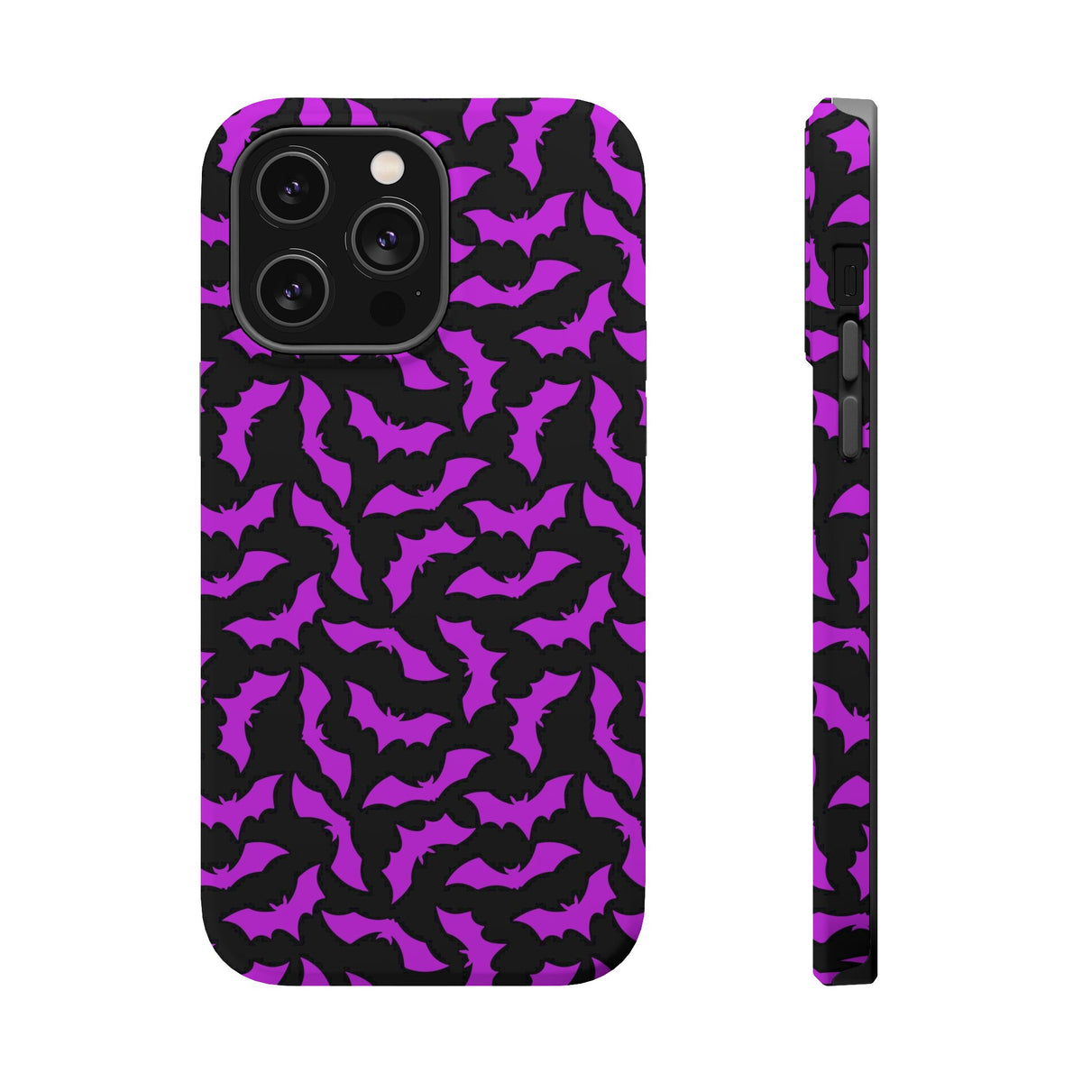 Purple Bats MagSafe Tough iPhone Case