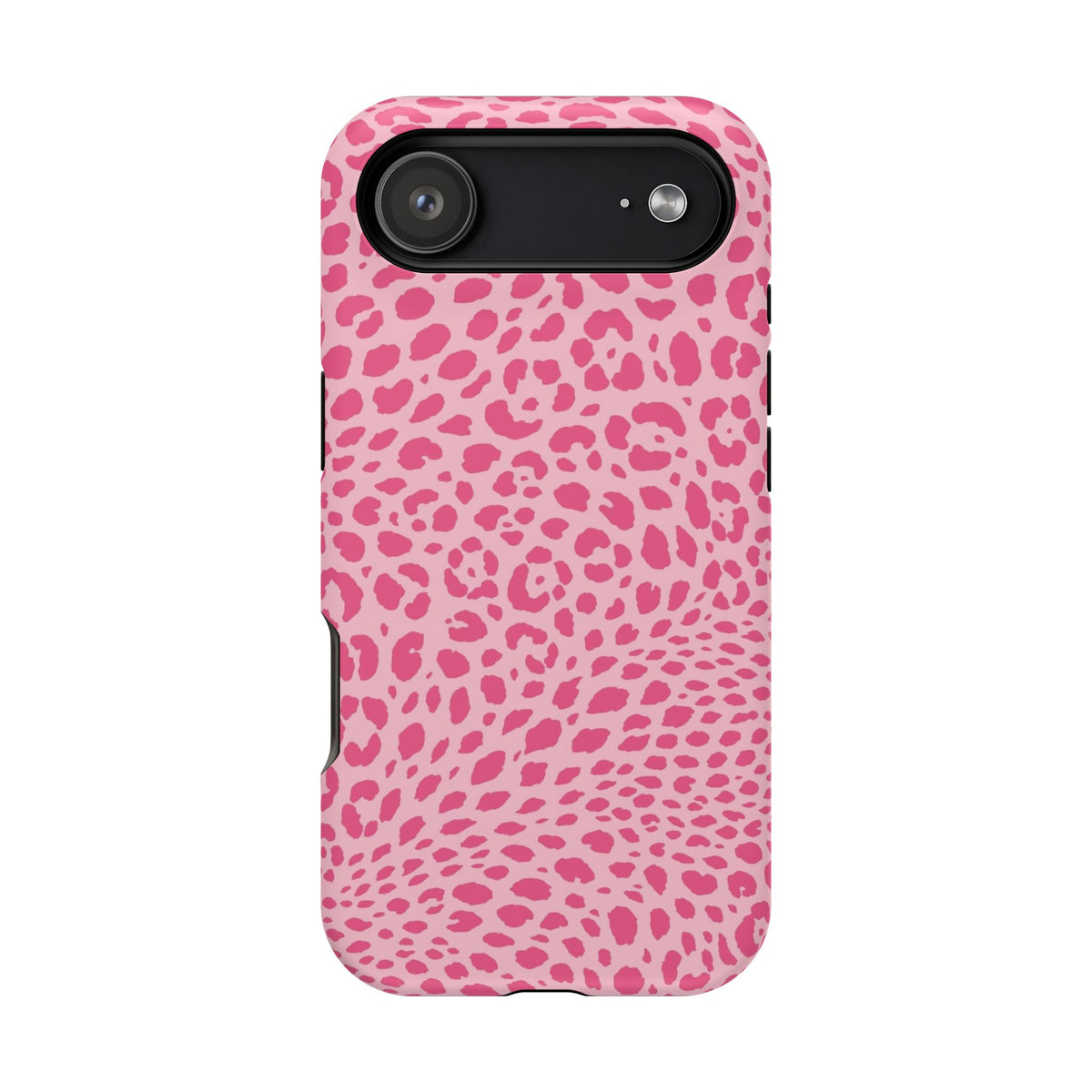 Light Pink Leopard MagSafe Tough iPhone Case