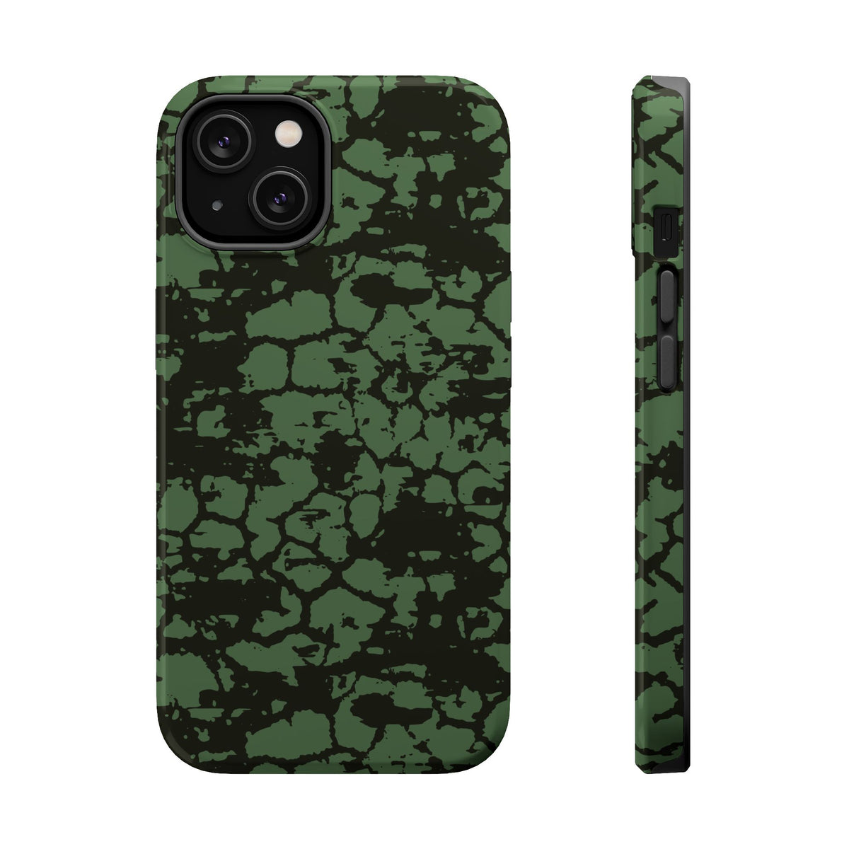 Faded Green Giraffe MagSafe Tough iPhone Case