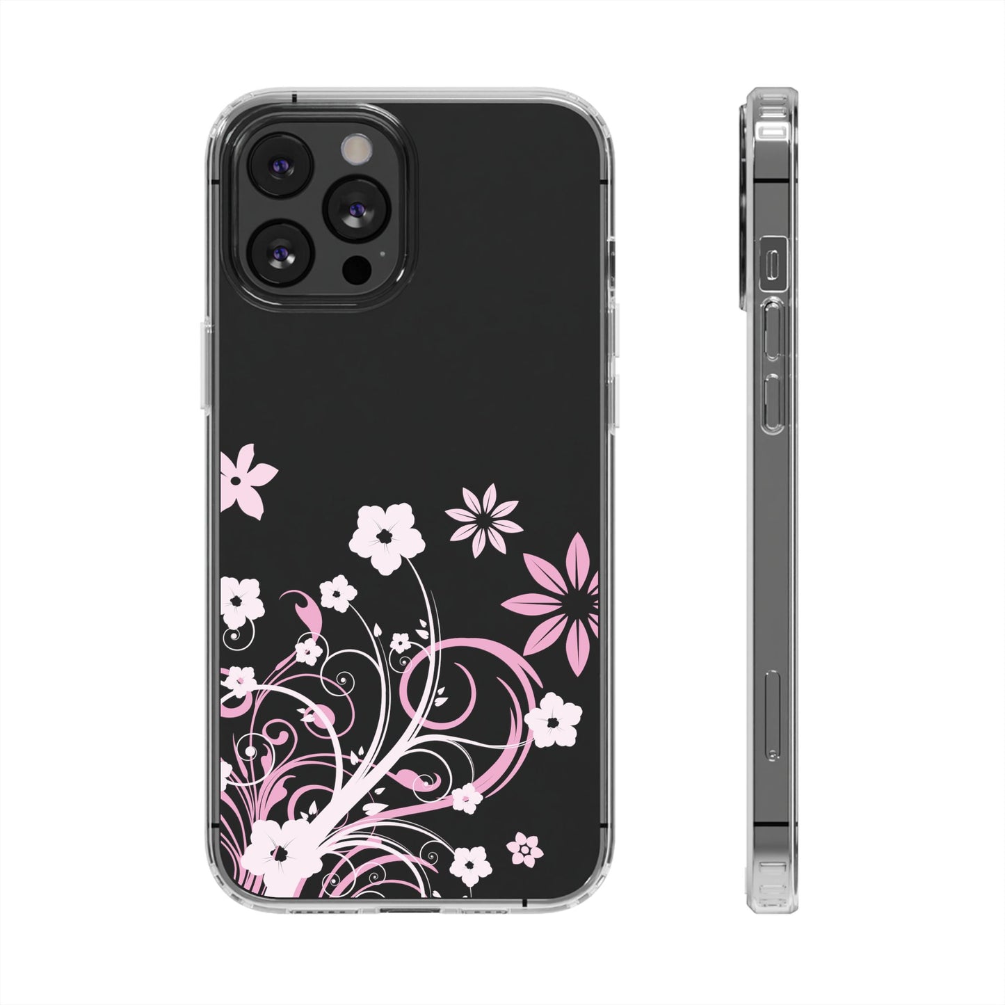Rose Clear Phone Case