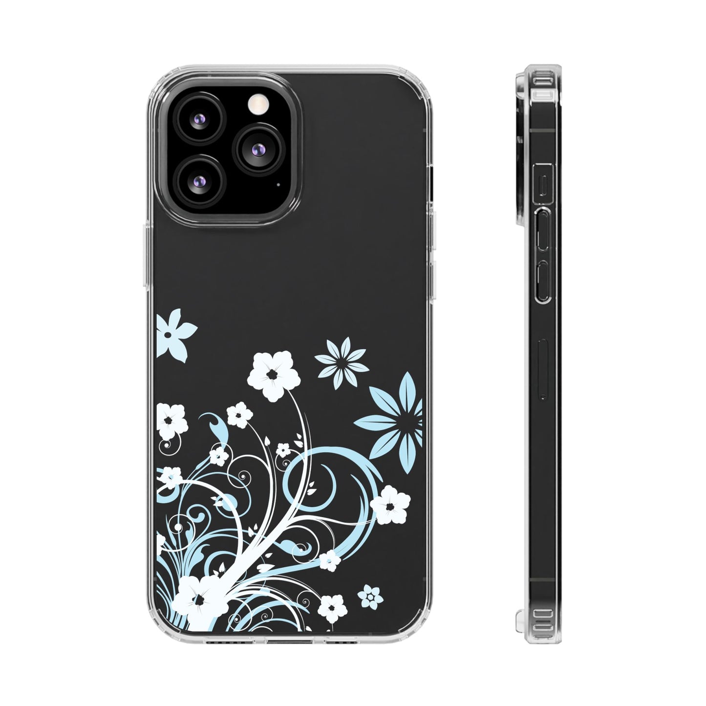 Blue Haze Clear Phone Case