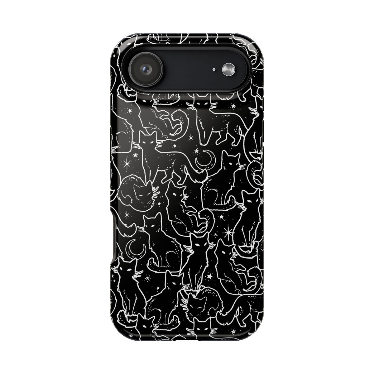 Black Cats MagSafe Tough iPhone Case