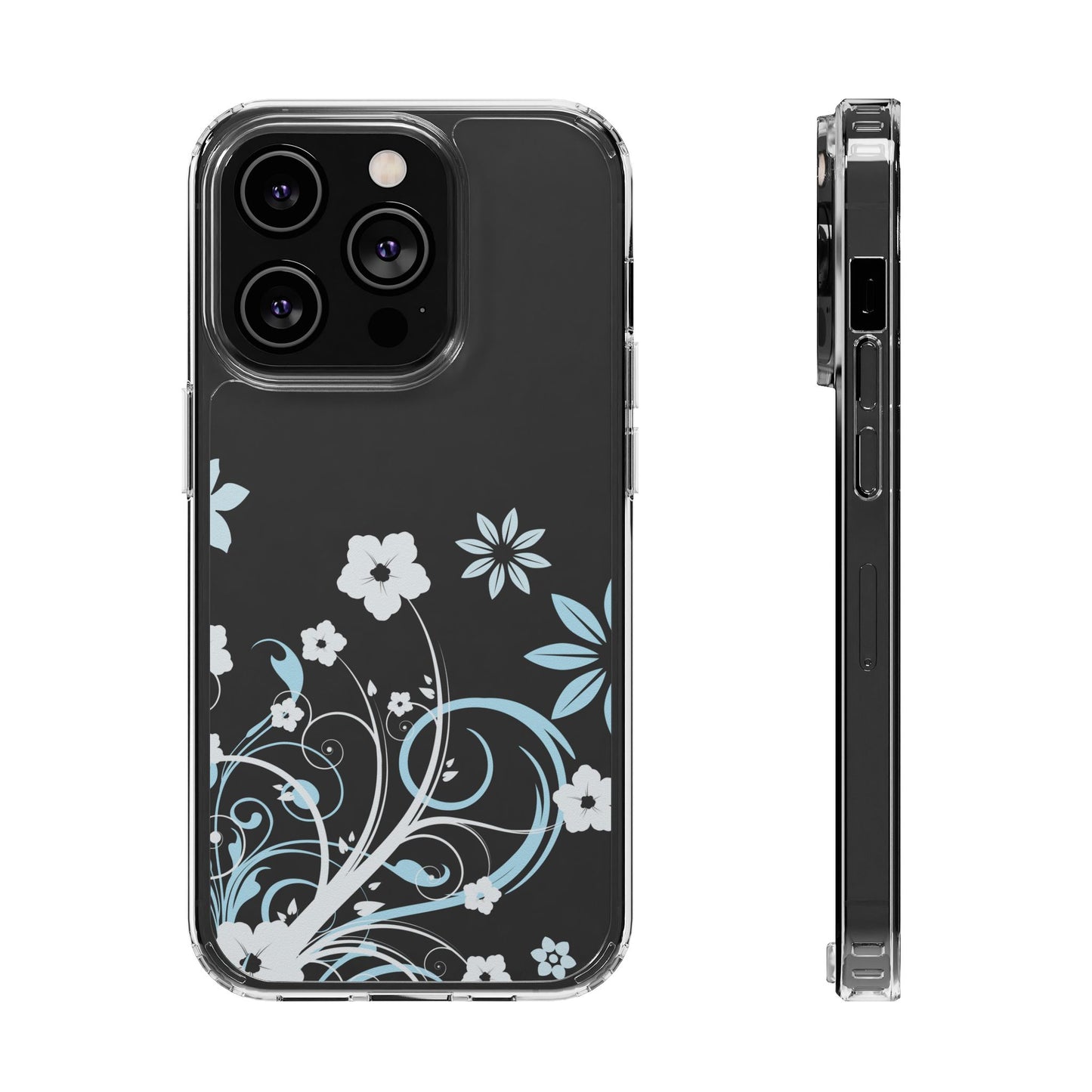 Blue Haze Clear Phone Case