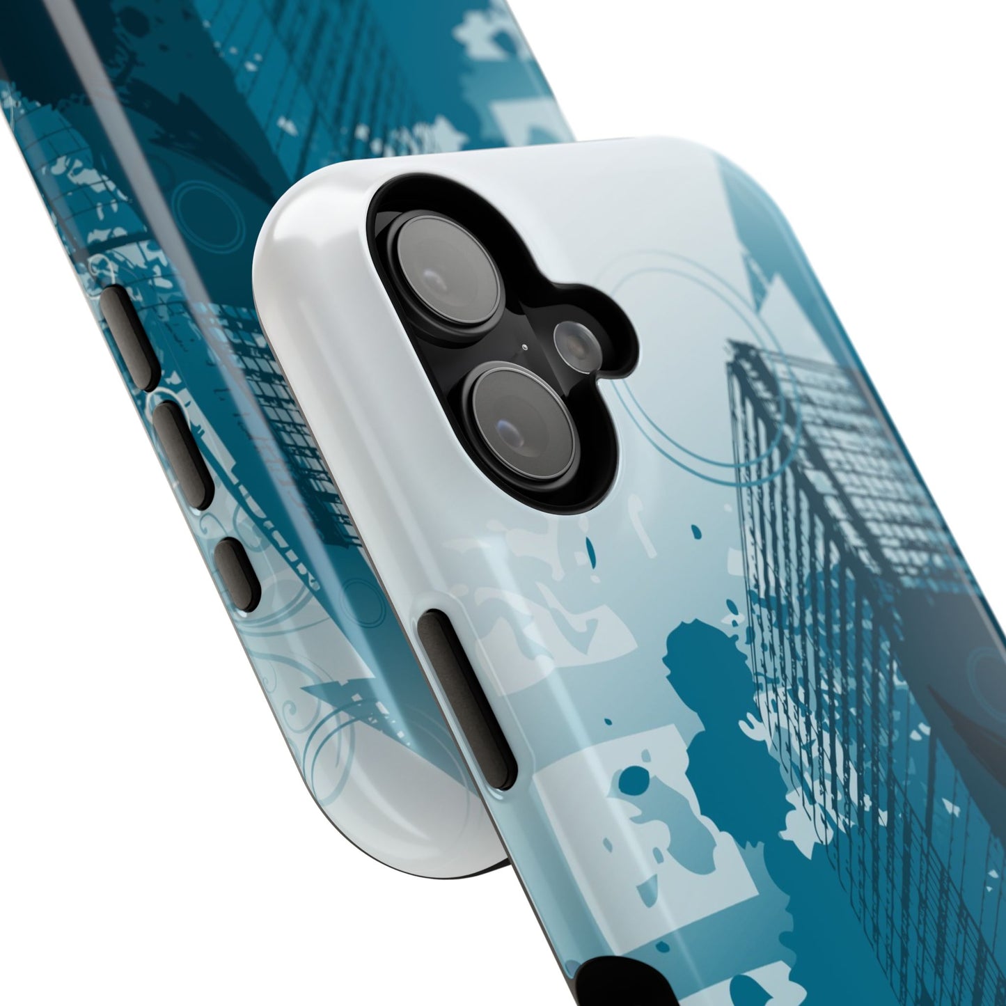 City Blue Tough iPhone Case