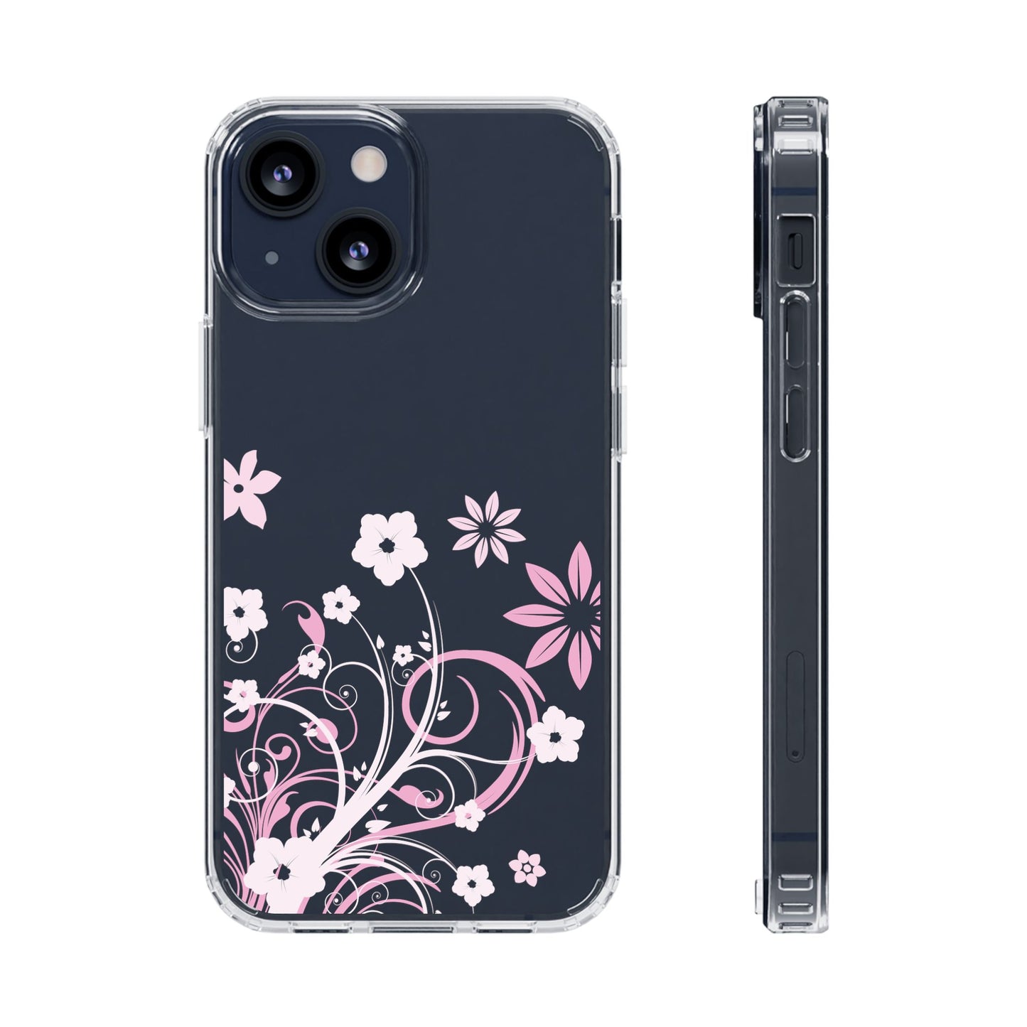 Rose Clear Phone Case