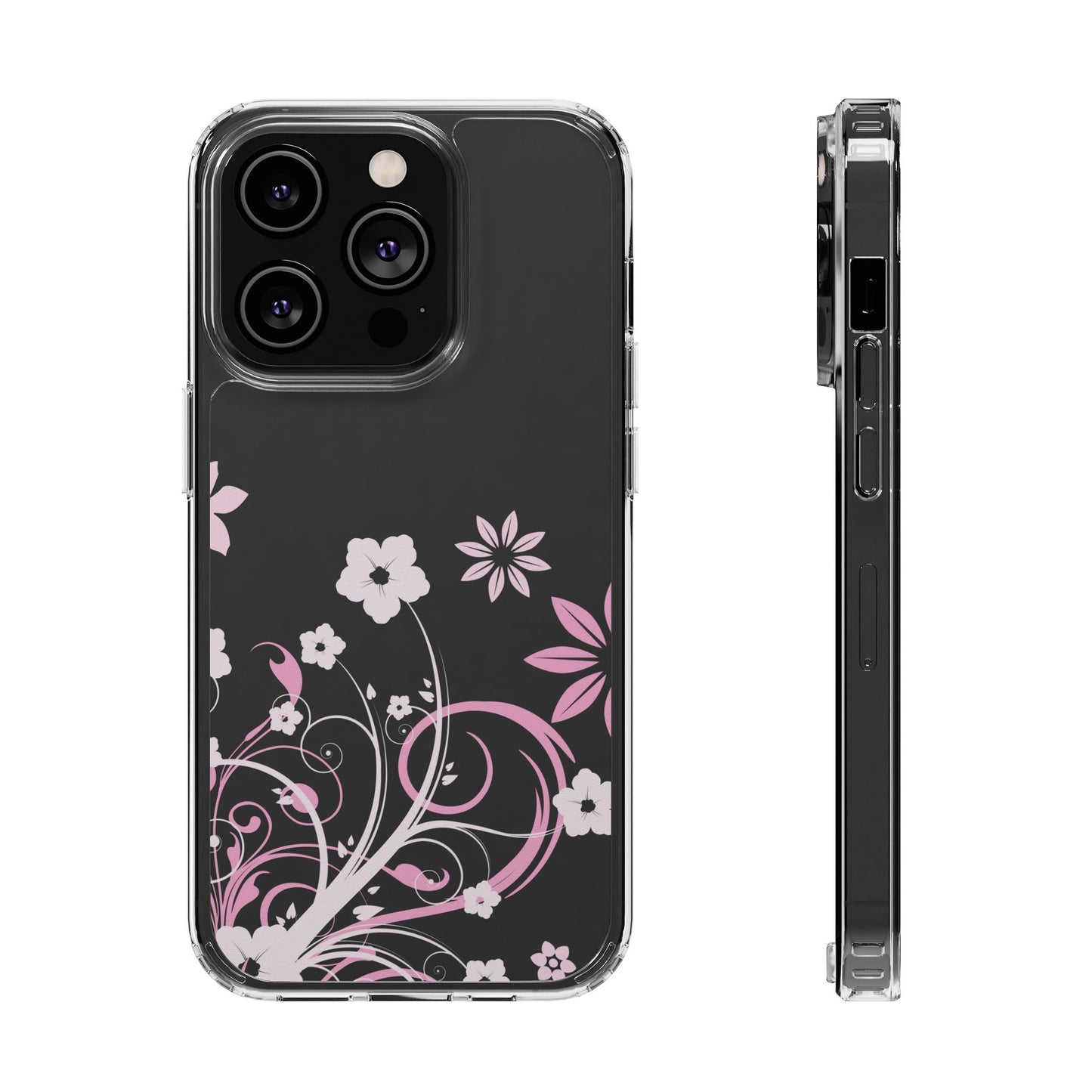 Rose Clear Phone Case