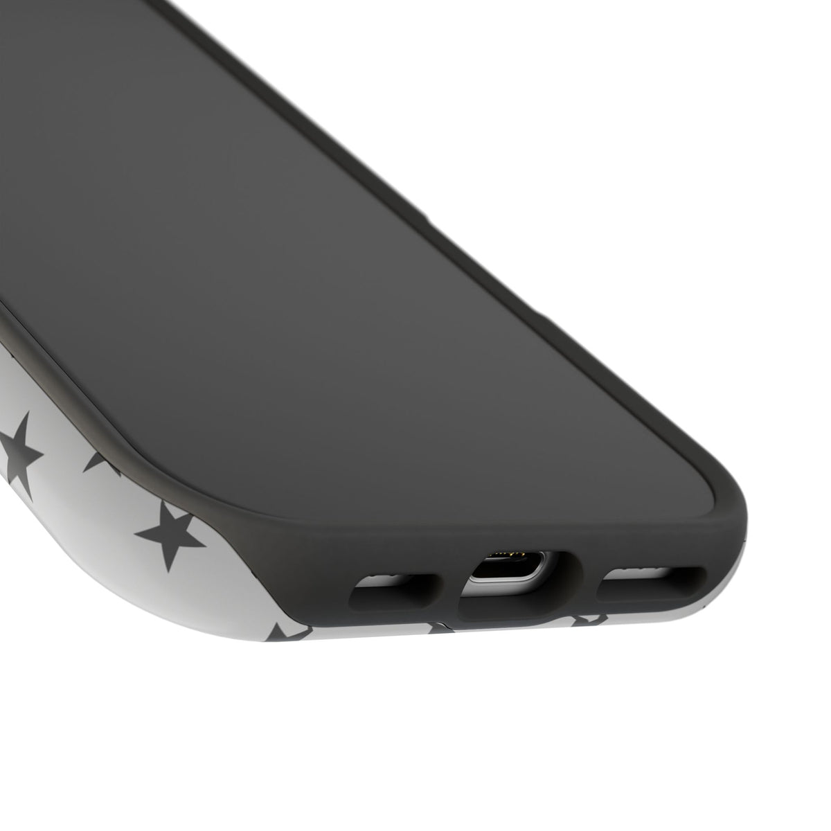 Grey Stars MagSafe Tough iPhone Case