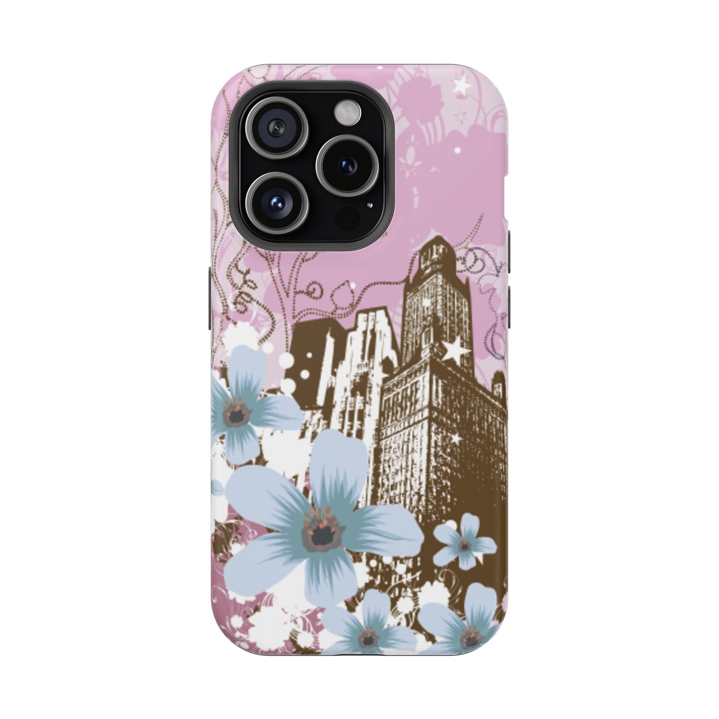 Purple City Tough iPhone Case