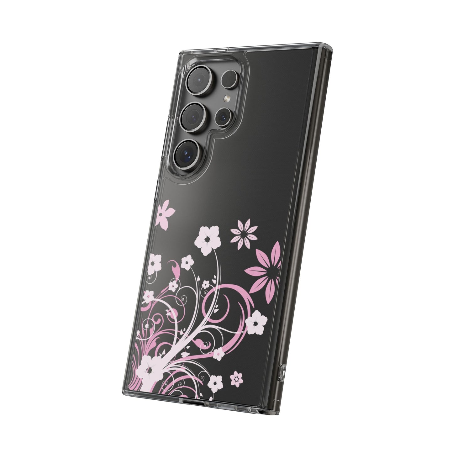 Rose Clear Phone Case