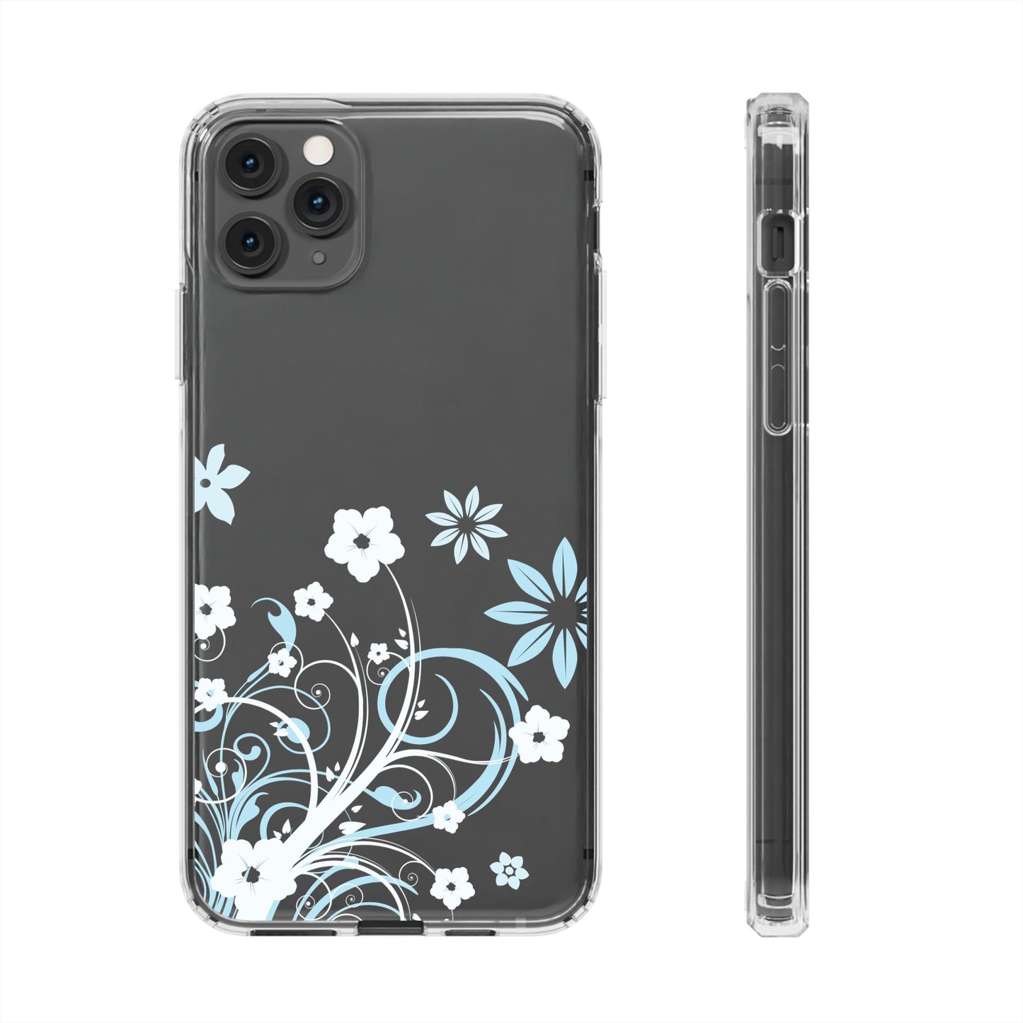 Blue Haze Clear Phone Case