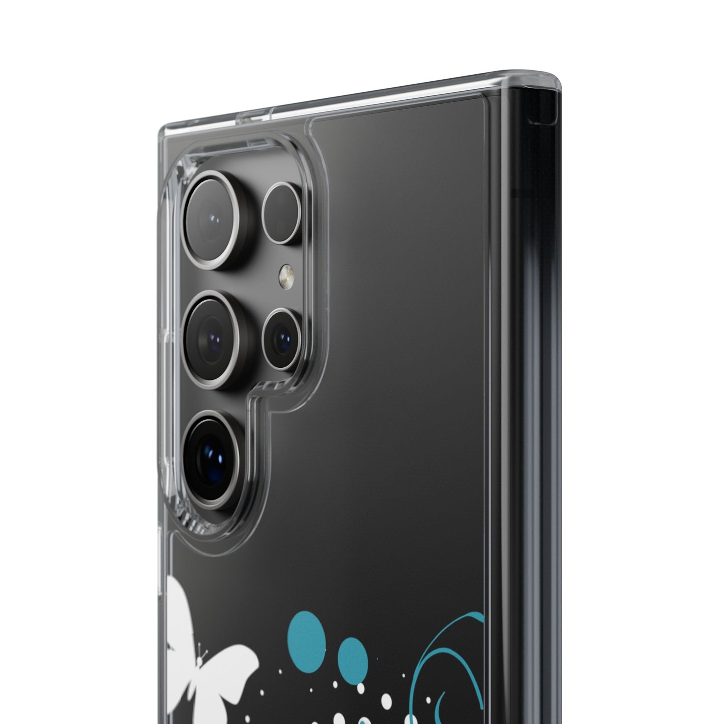 Ocean Bloom Clear Phone Case