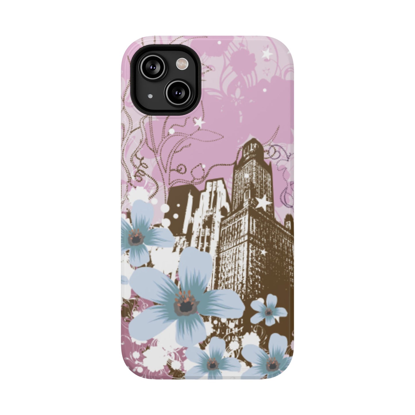 Purple City Tough iPhone Case