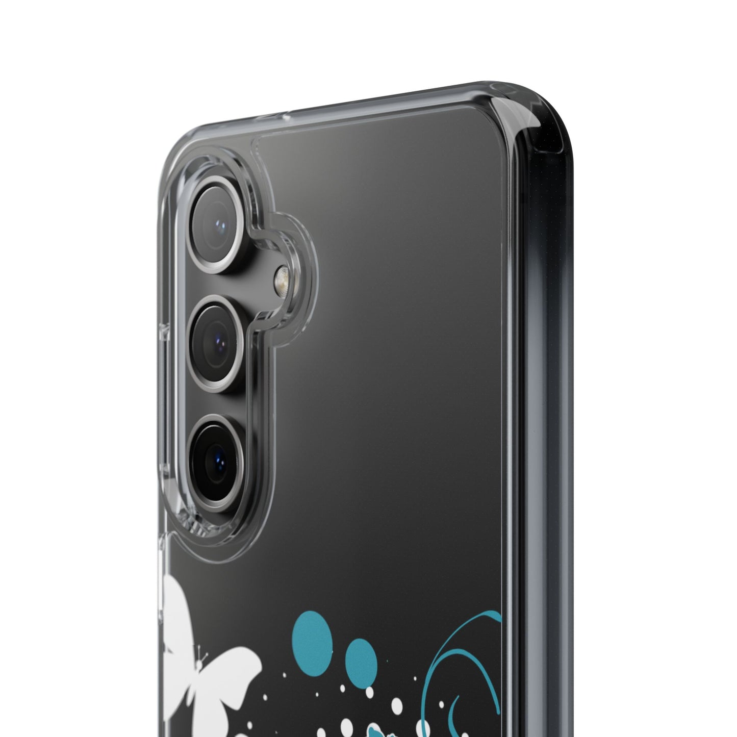 Ocean Bloom Clear Phone Case