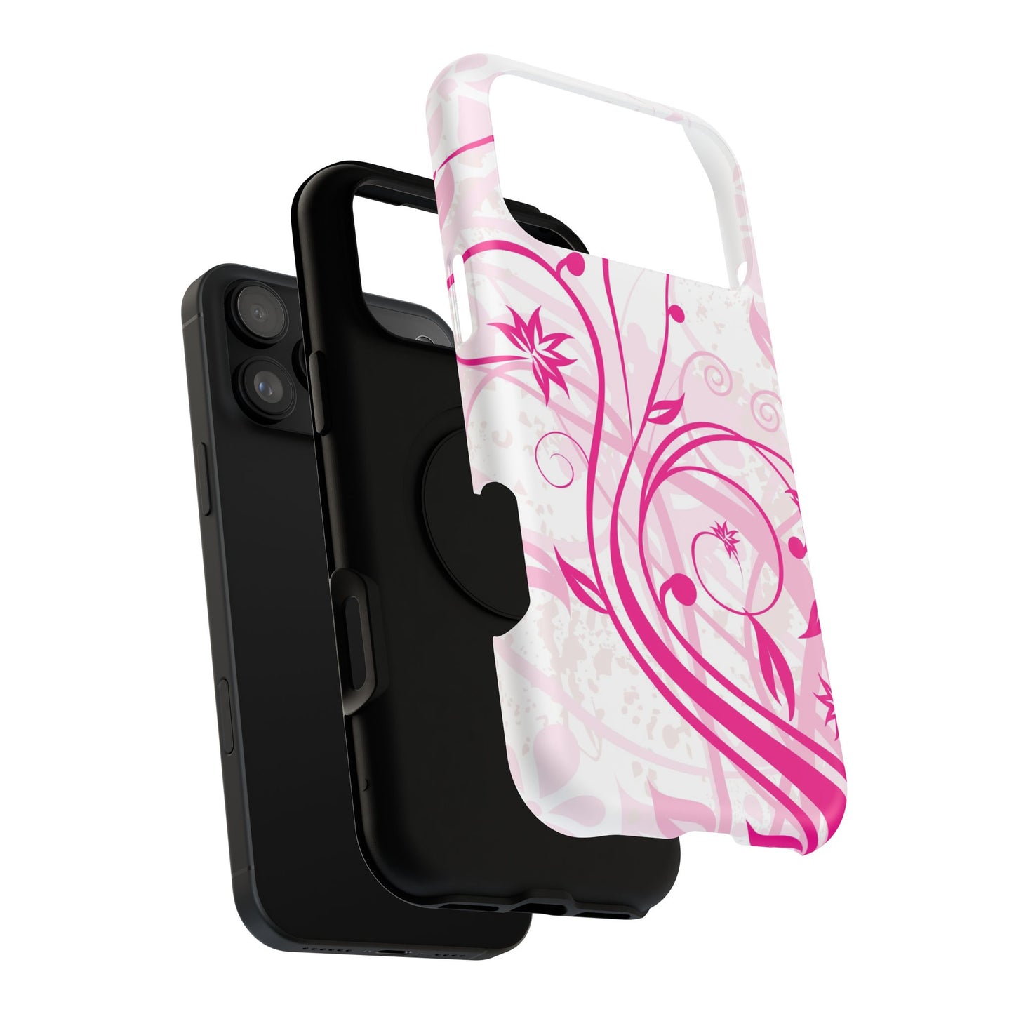Flora Fuchsia Tough iPhone Case