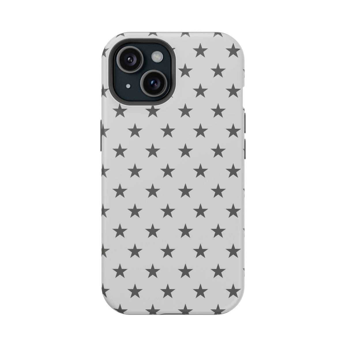 Grey Stars MagSafe Tough iPhone Case