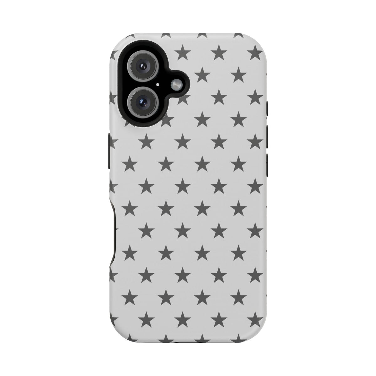 Grey Stars MagSafe Tough iPhone Case