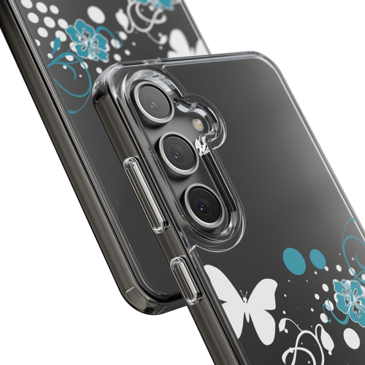 Ocean Bloom Clear Phone Case