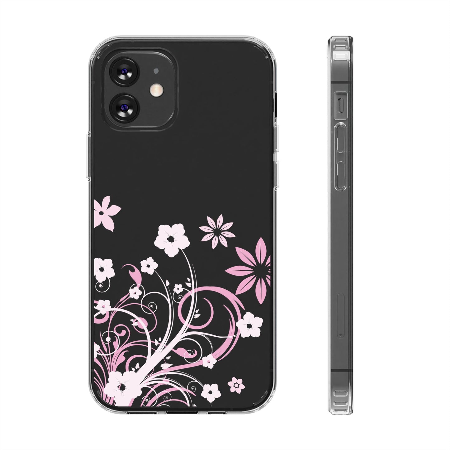 Rose Clear Phone Case