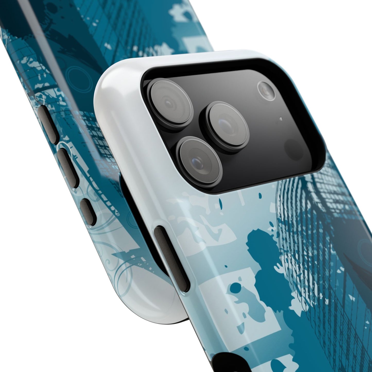 City Blue Tough iPhone Case