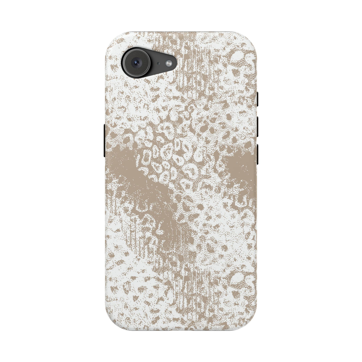 White Leopard MagSafe Tough iPhone Case