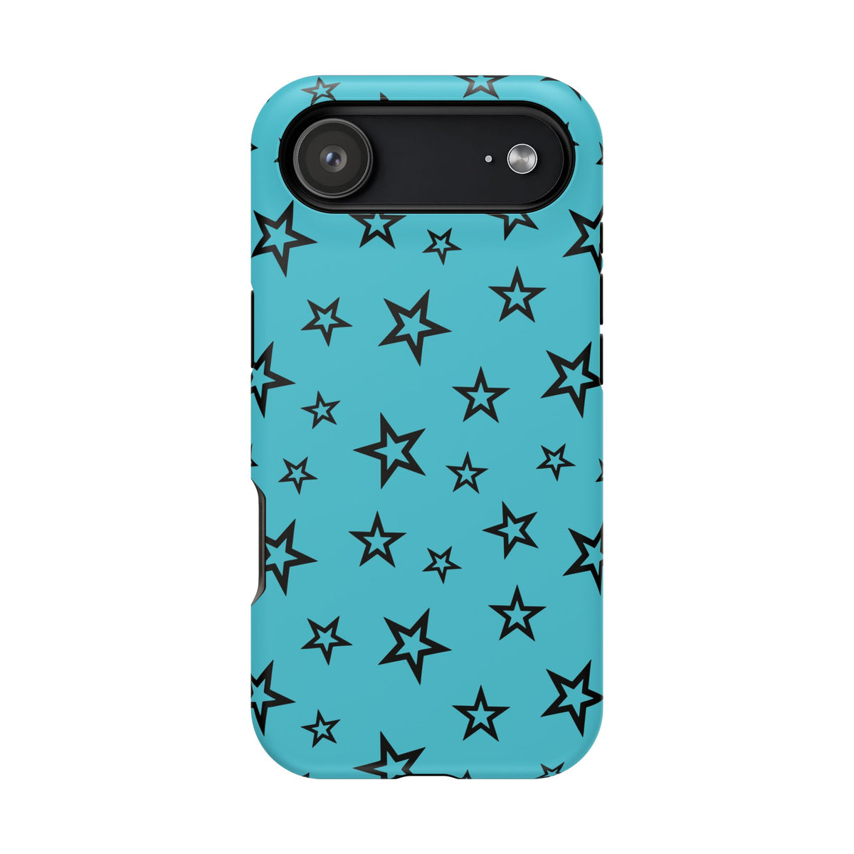 Turquoise Stars MagSafe Tough iPhone Case