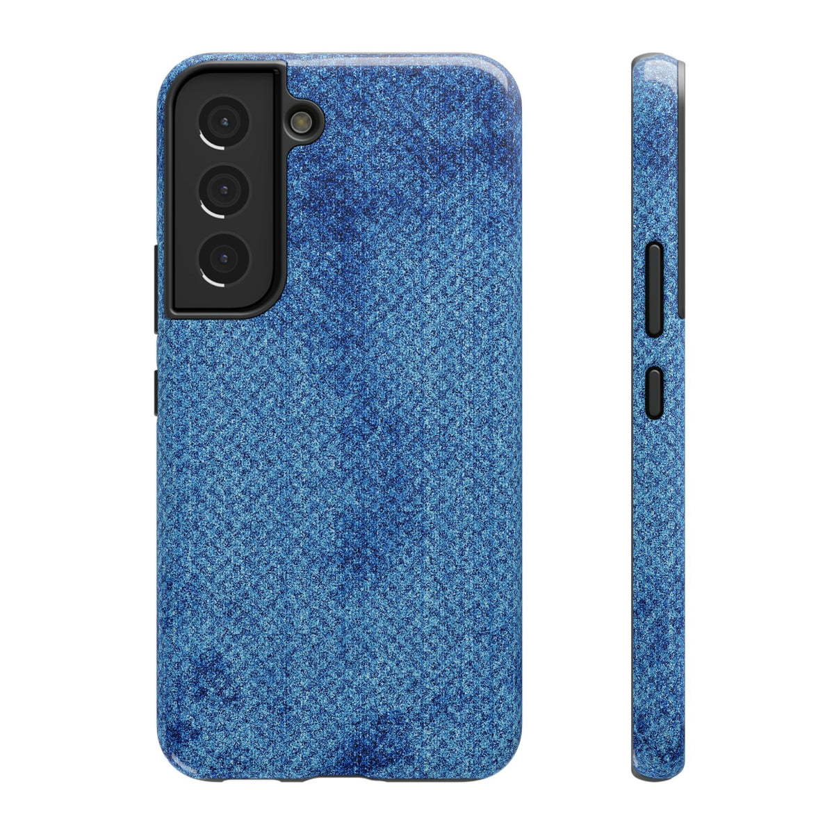 Blue Denim Tough Samsung Case