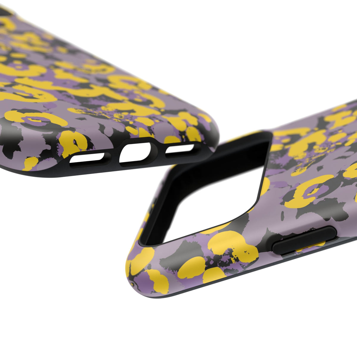Yellow Leopard MagSafe Tough iPhone Case