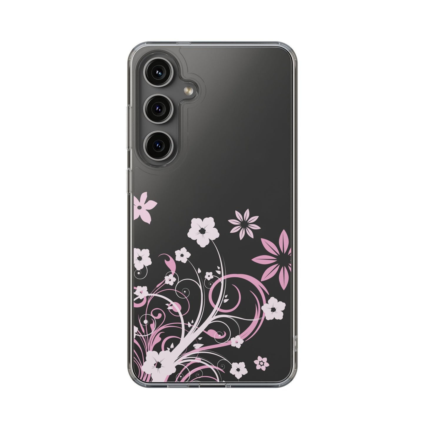 Rose Clear Phone Case