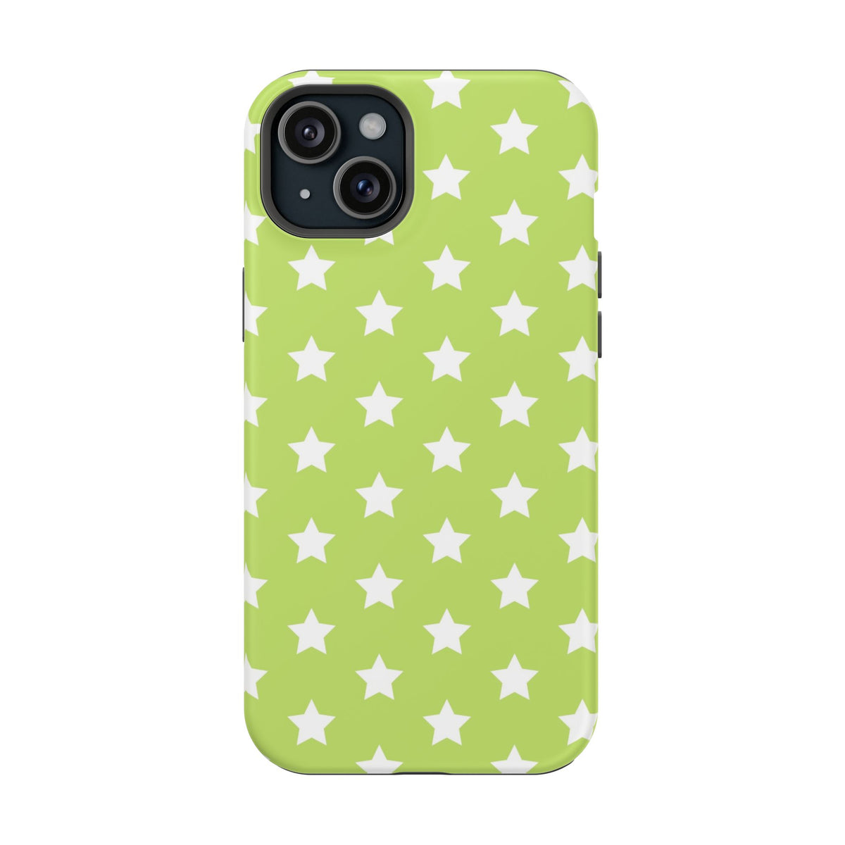 Green Stars MagSafe Tough iPhone Case
