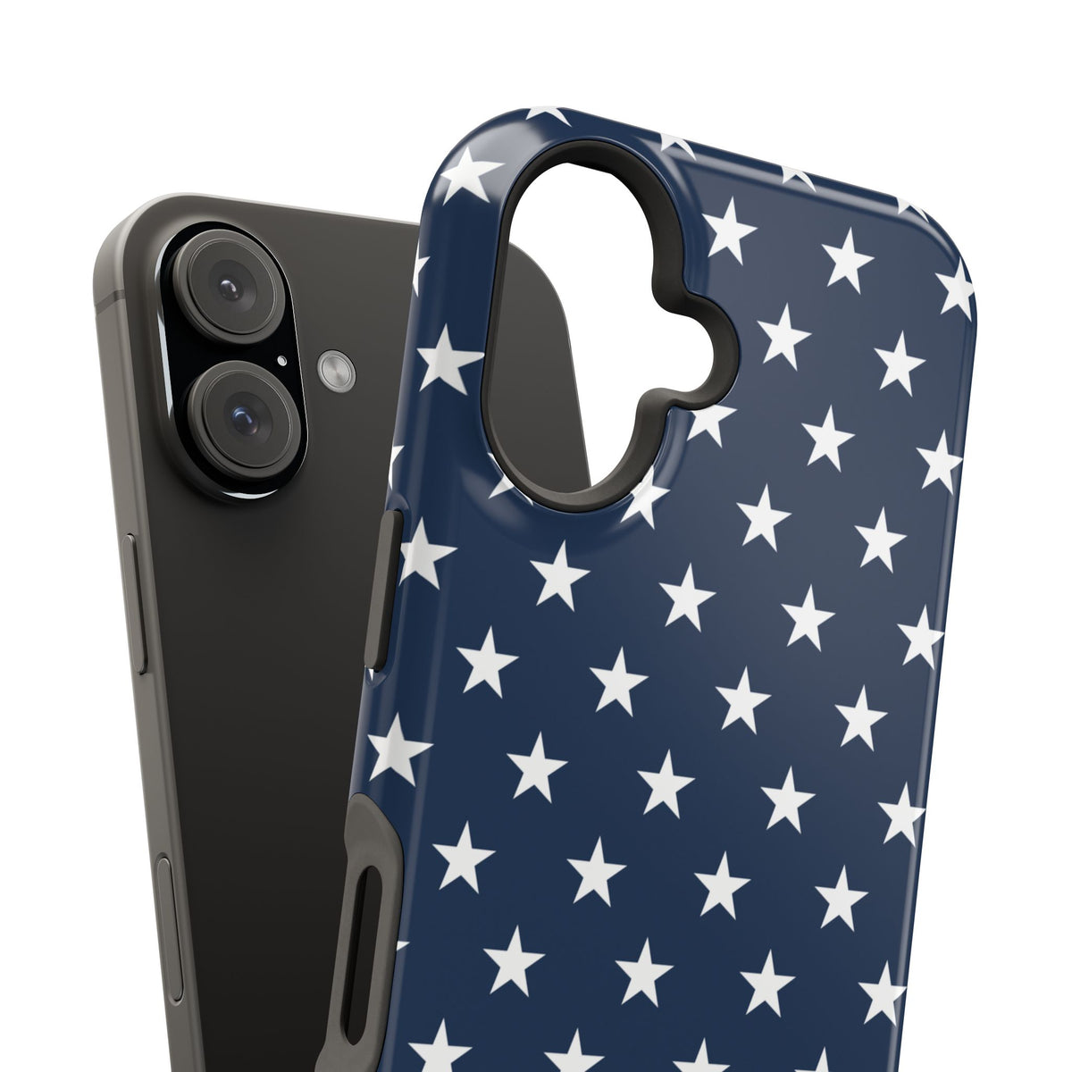 Deep Blue Stars MagSafe Tough iPhone Case