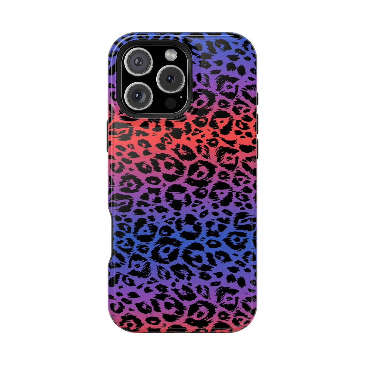 Leopard Gradient MagSafe Tough iPhone Case