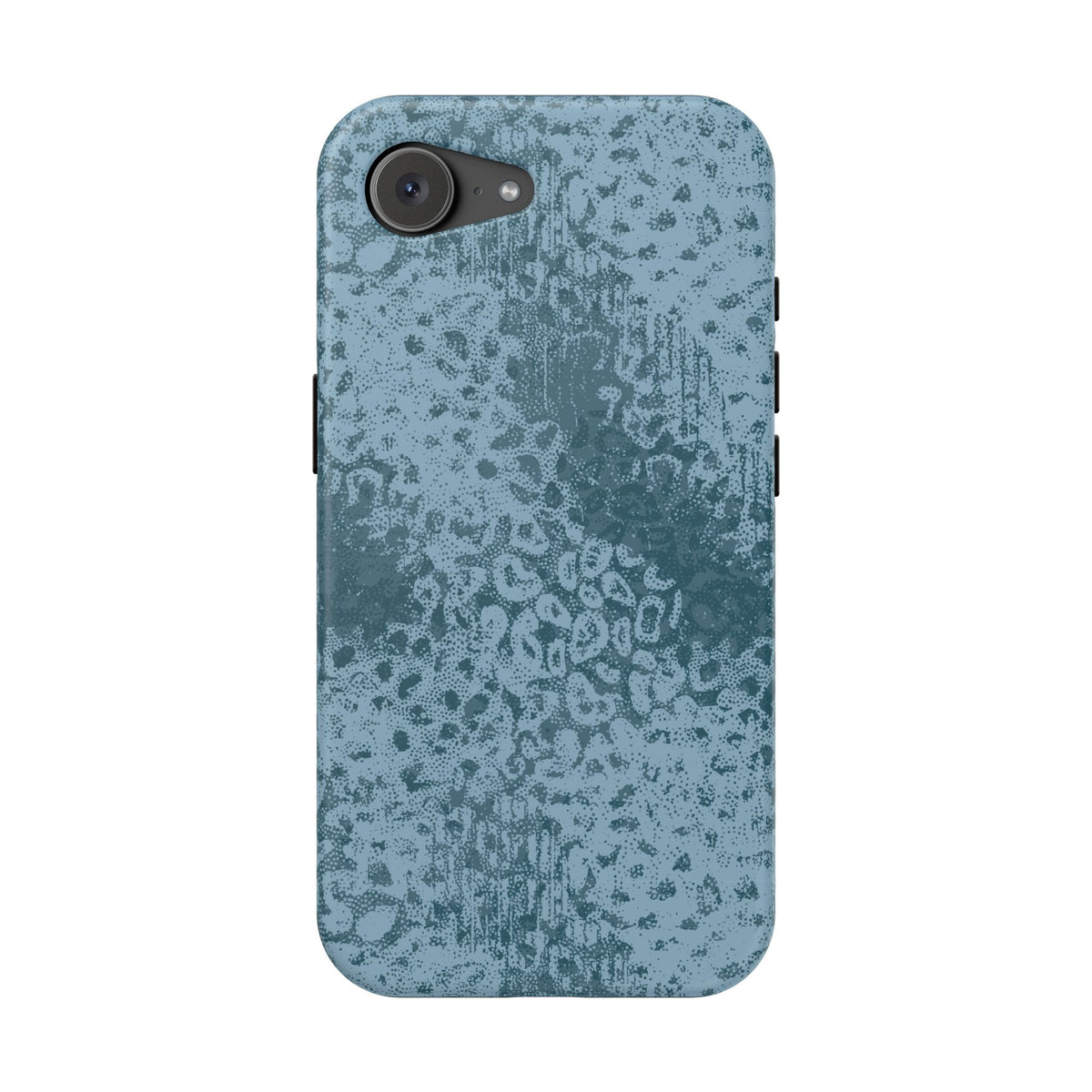 Blue Leopard MagSafe Tough iPhone Case