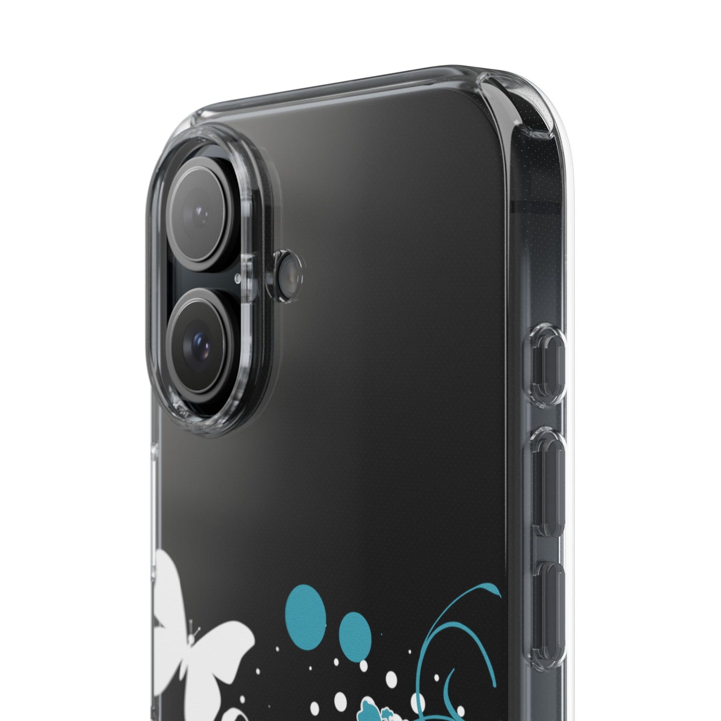 Ocean Bloom Clear Phone Case