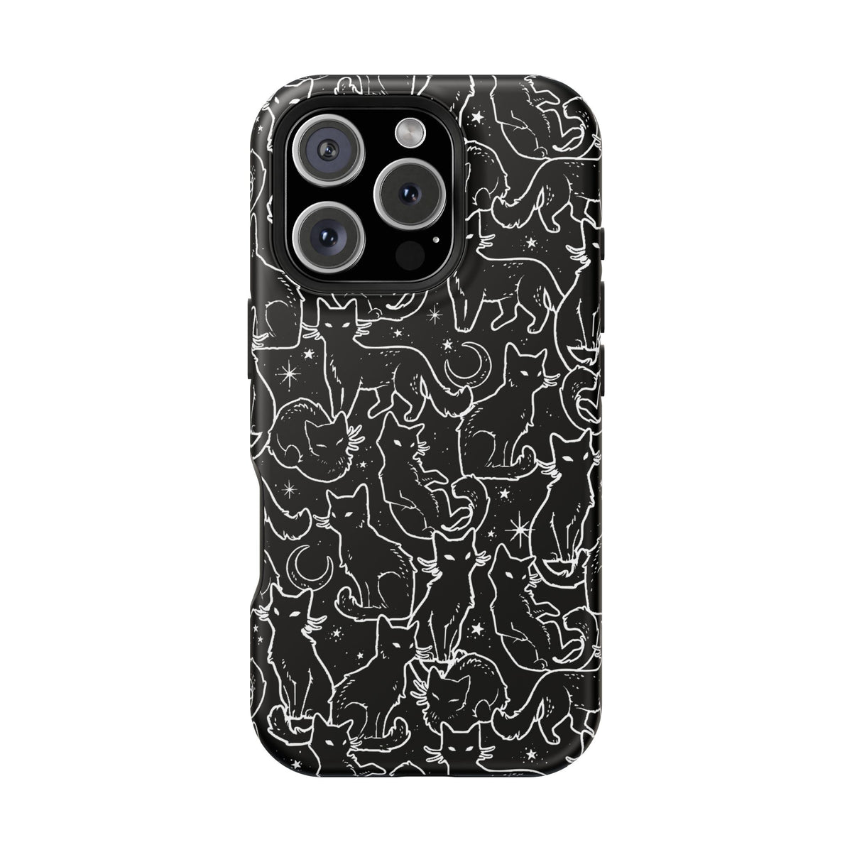 Black Cats MagSafe Tough iPhone Case