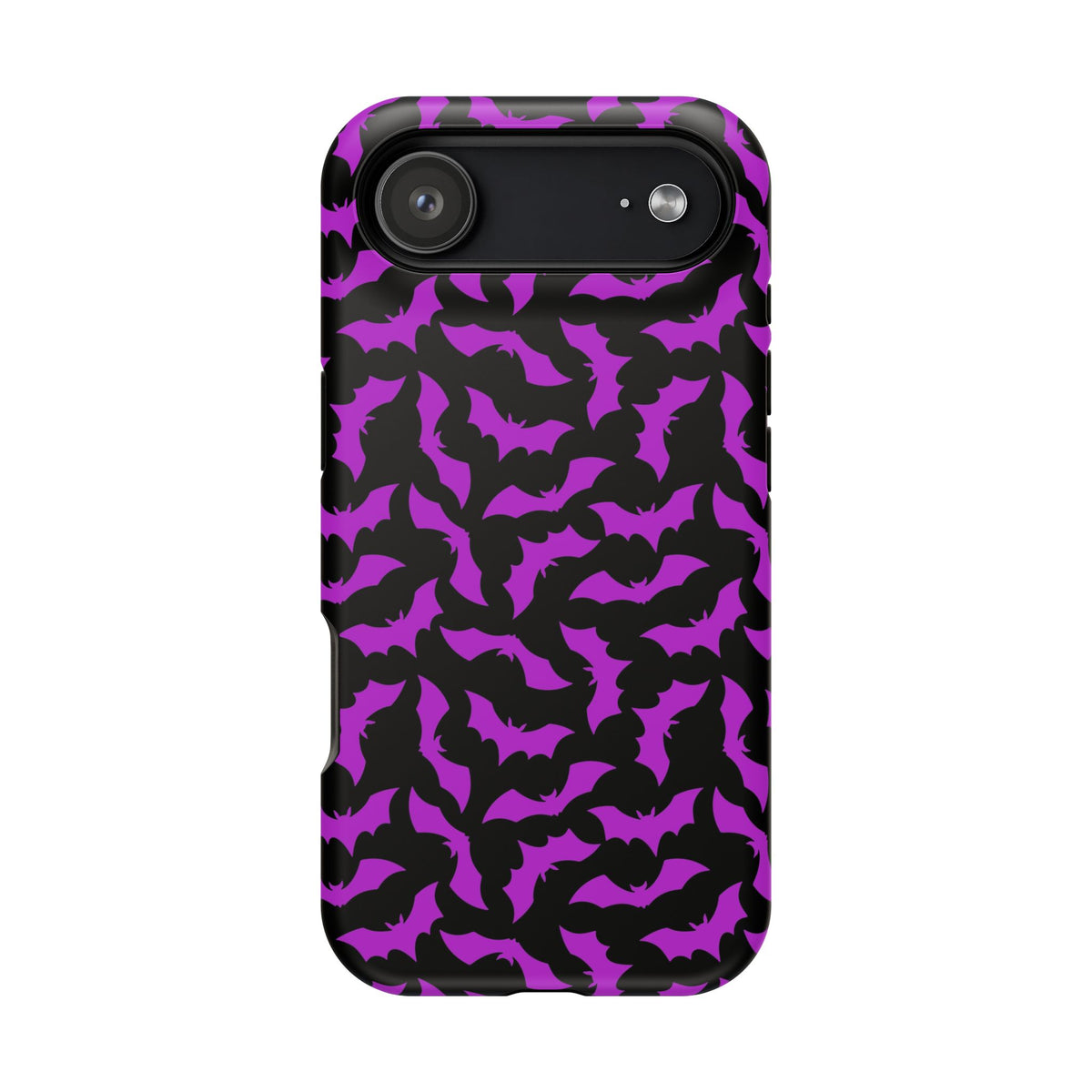 Purple Bats MagSafe Tough iPhone Case