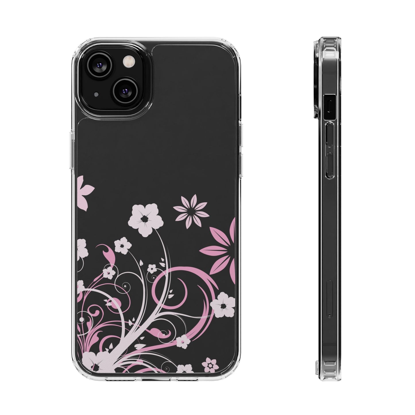 Rose Clear Phone Case