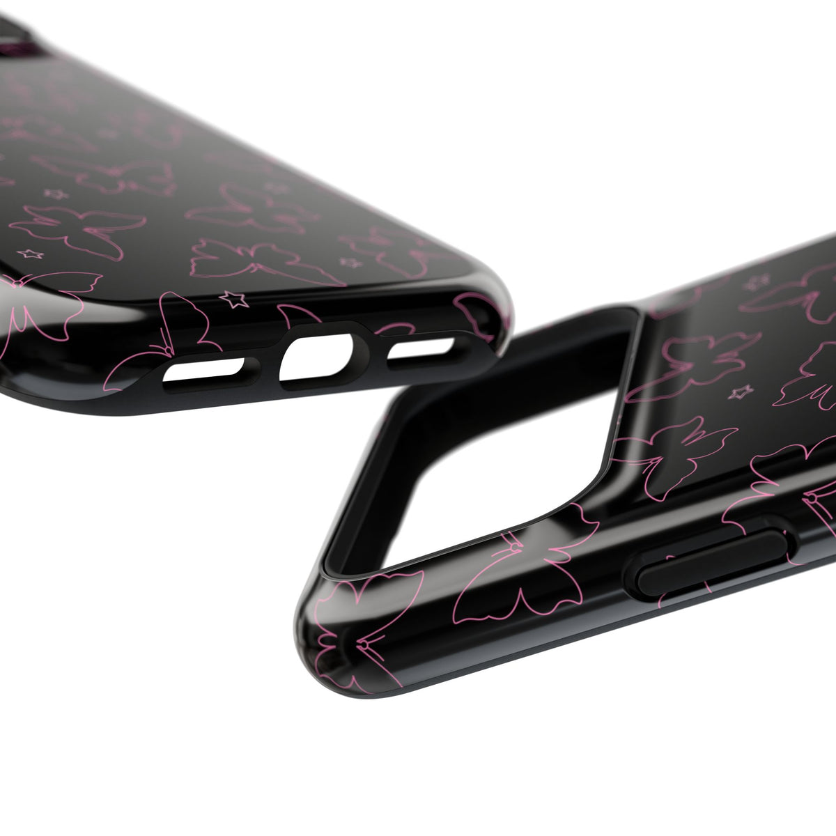 Midnight Flutter MagSafe Tough iPhone Case