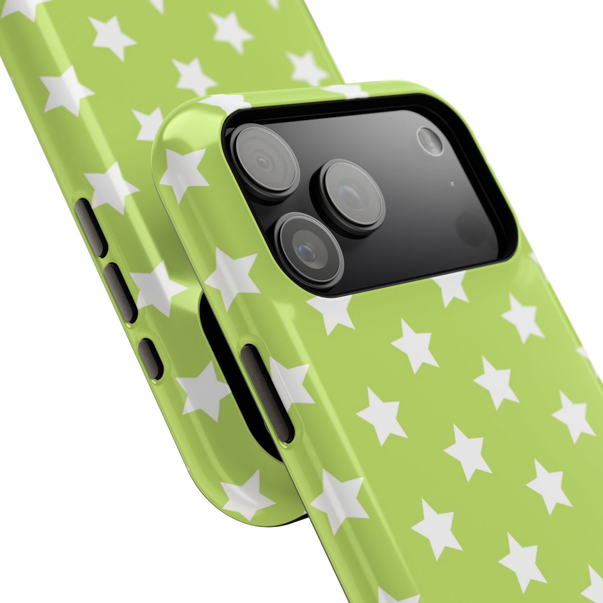 Green Stars MagSafe Tough iPhone Case