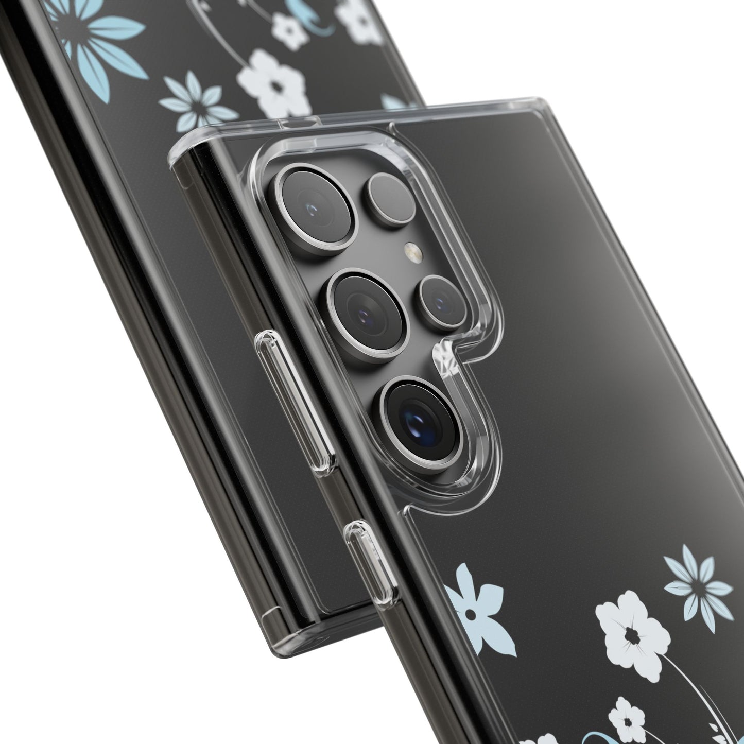 Blue Haze Clear Phone Case