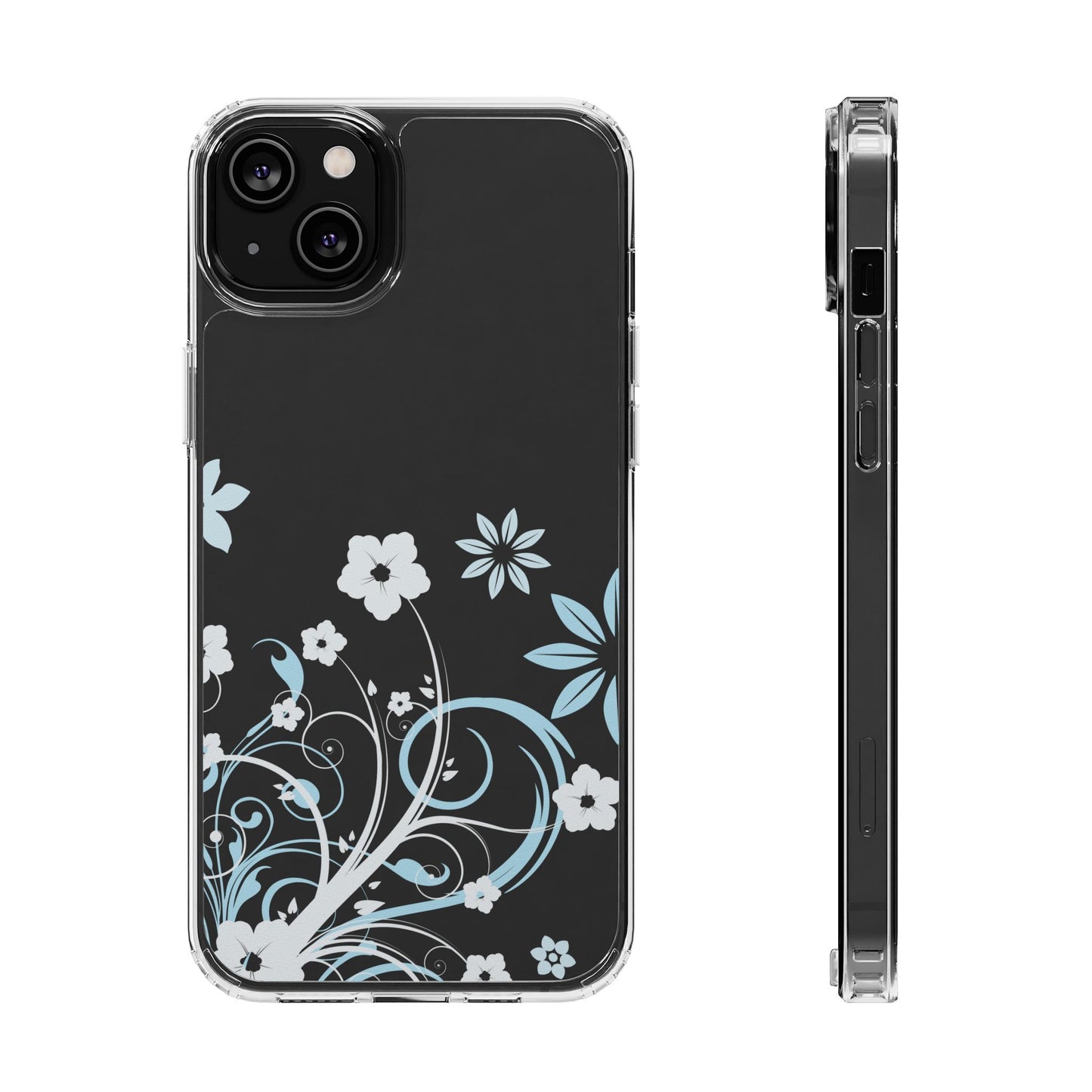 Blue Haze Clear Phone Case