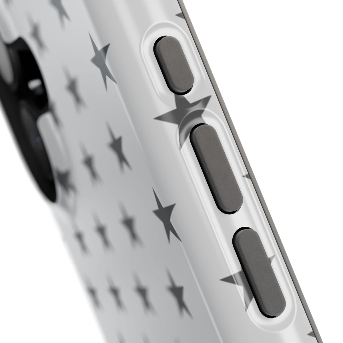 Grey Stars MagSafe Tough iPhone Case