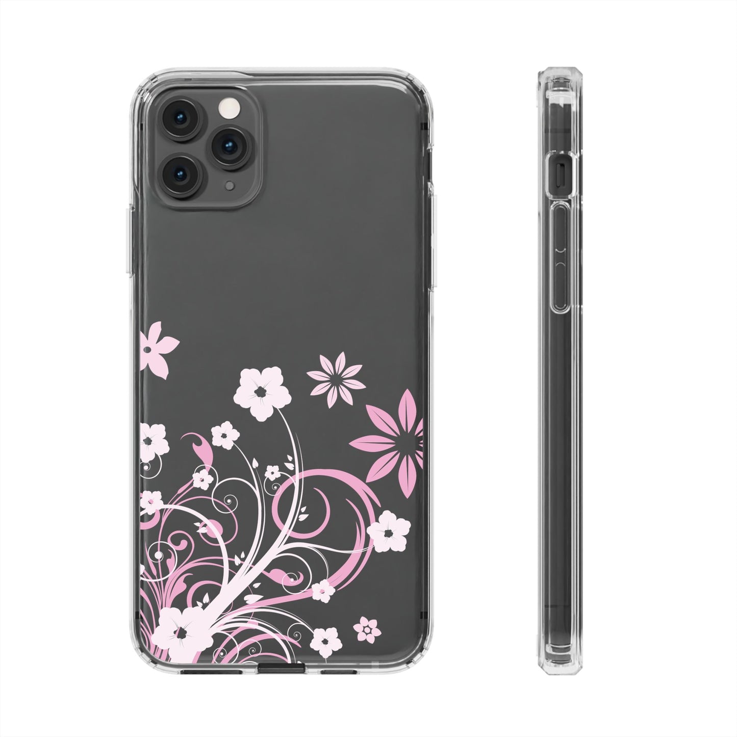 Rose Clear Phone Case