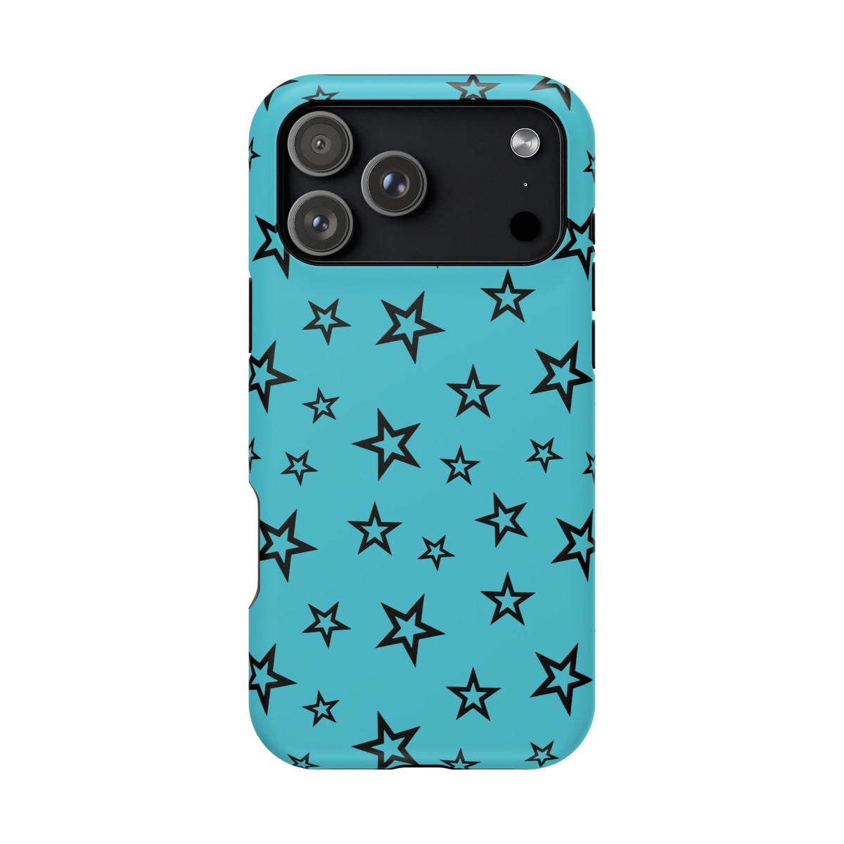 Turquoise Stars MagSafe Tough iPhone Case