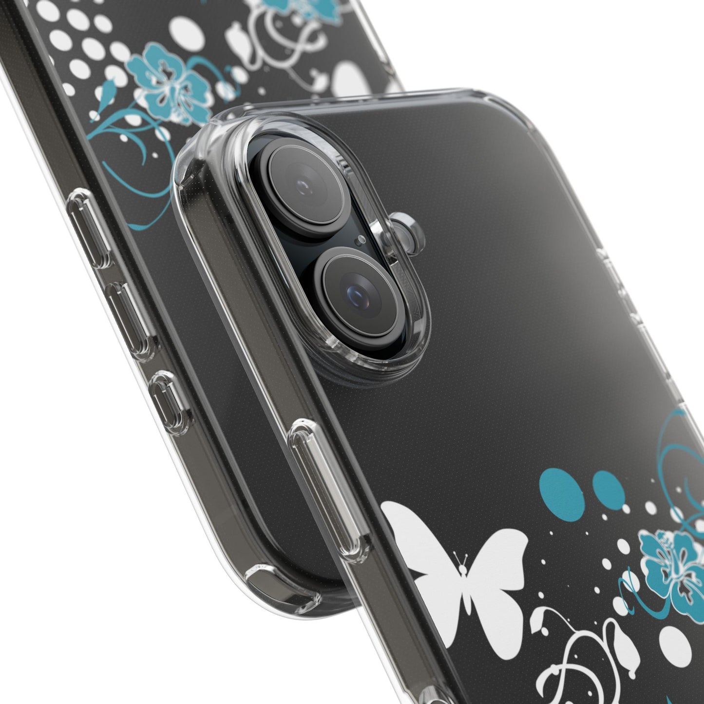 Ocean Bloom Clear Phone Case