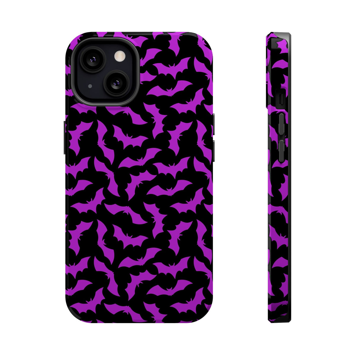 Purple Bats MagSafe Tough iPhone Case