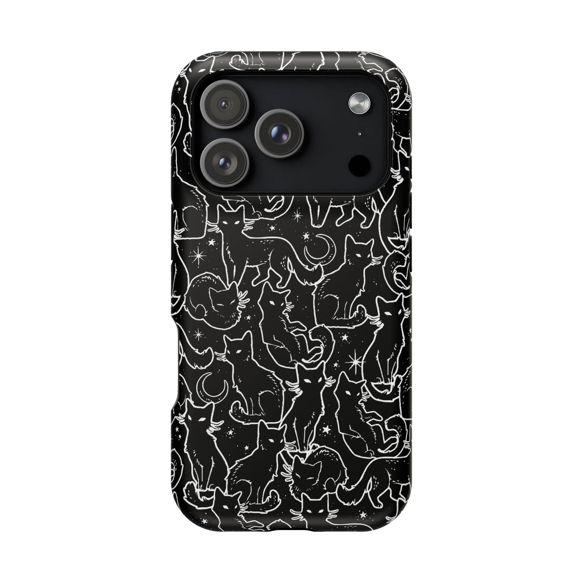 Black Cats MagSafe Tough iPhone Case