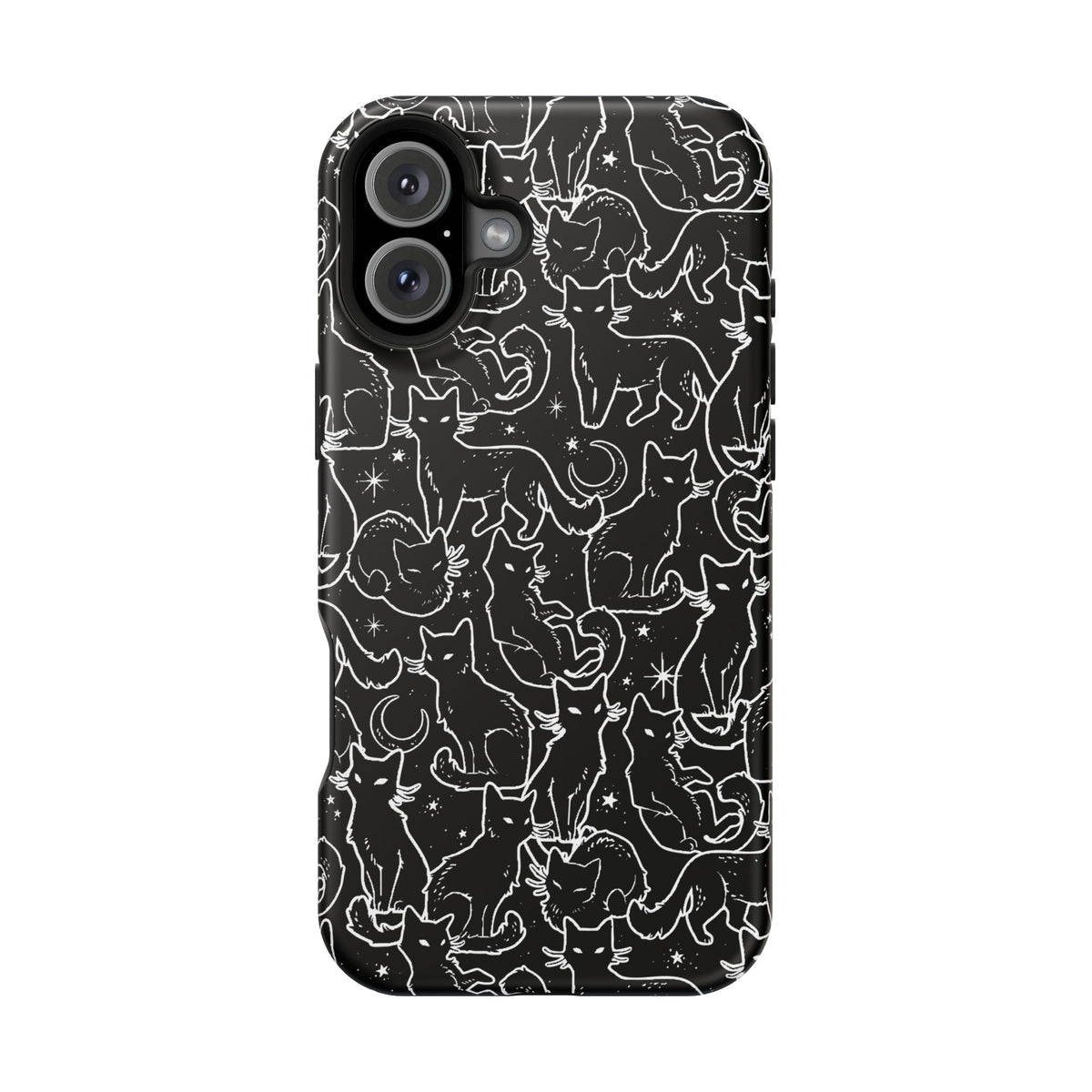 Black Cats MagSafe Tough iPhone Case