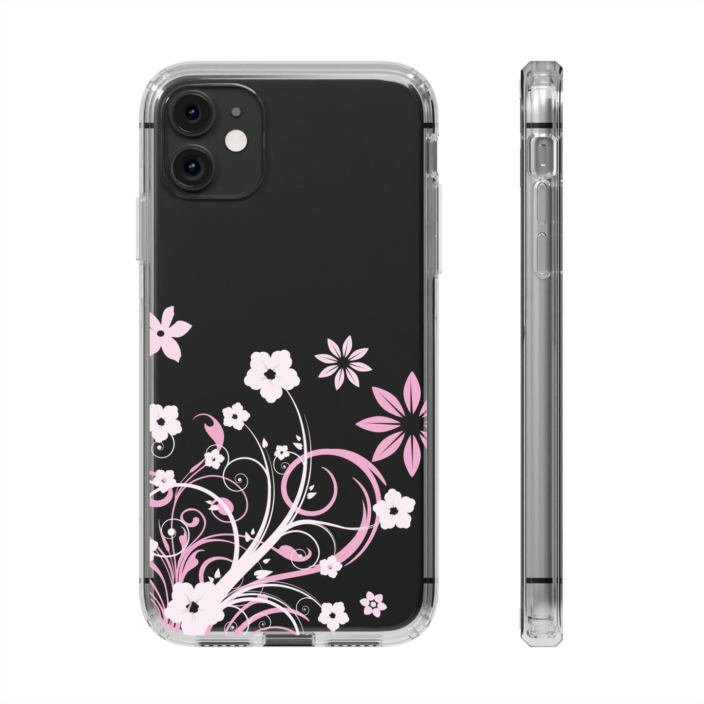 Rose Clear Phone Case