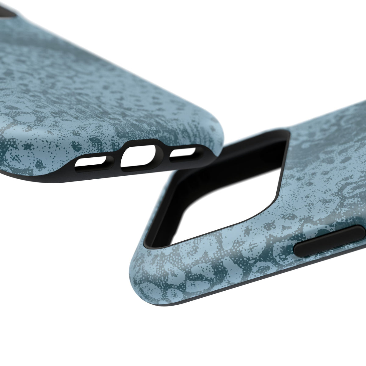 Blue Leopard MagSafe Tough iPhone Case